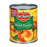 Del Monte  yellow cling sliced peaches Full-Size Picture